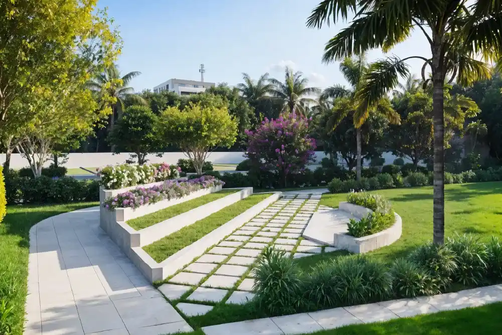 Amphitheatre space inside CMDA-approved gated plots